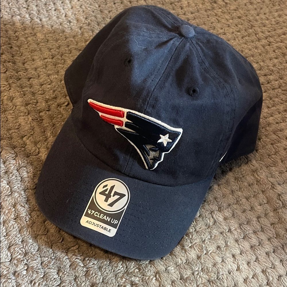 47 Brand Navy Cap with Patriots Emblem